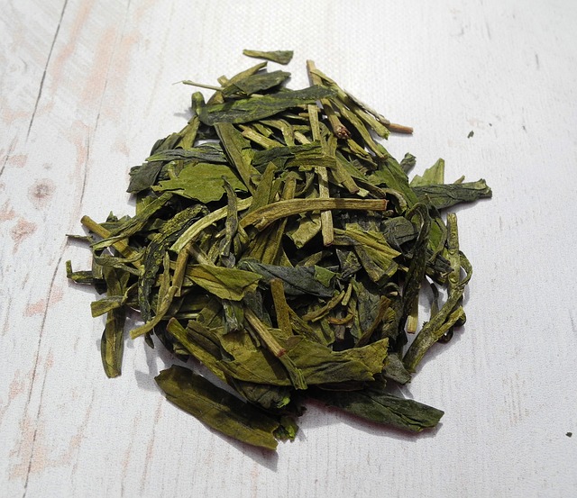listy zeleného čaje