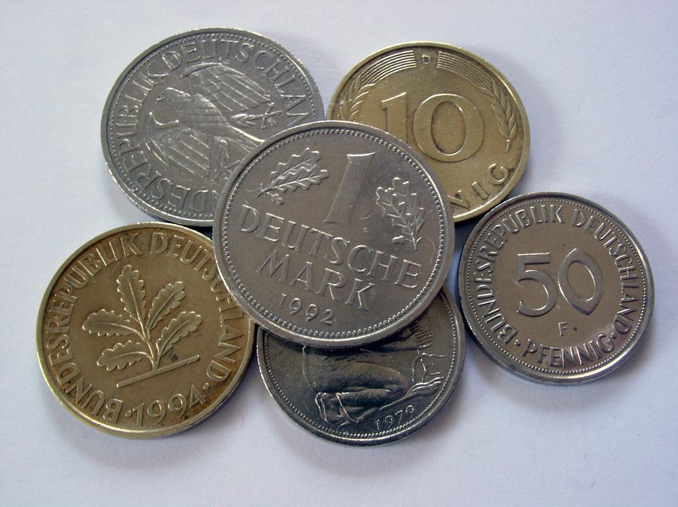západoněmecké mince